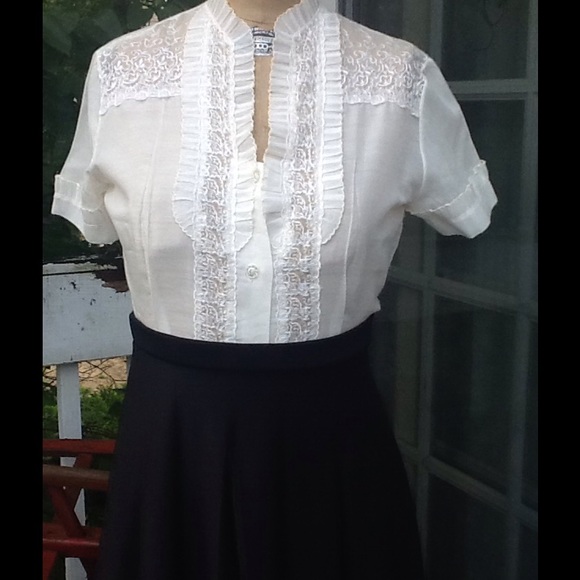 VTG Peasant Boho Festival Full Swing Maxi Skirt - Picture 5 of 6