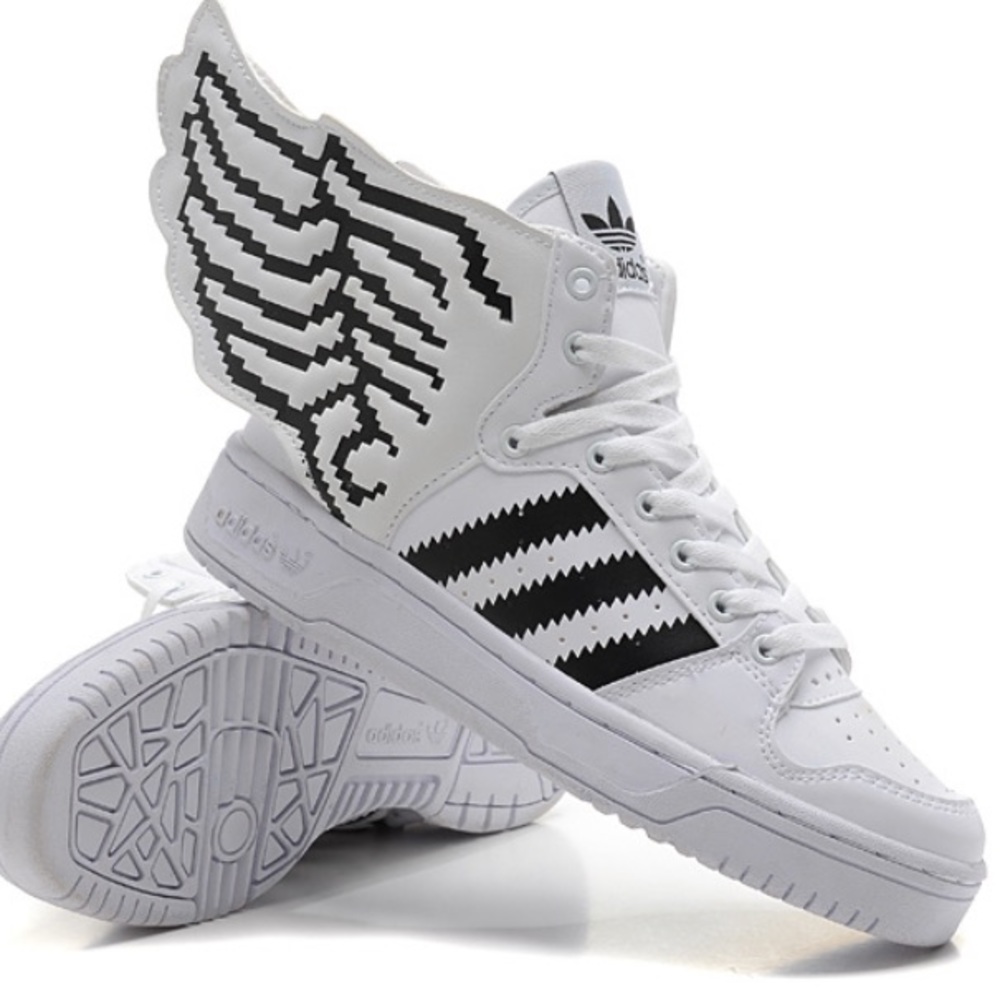 Jermey Scott pixel adidas sneakers