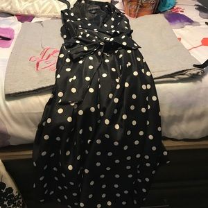 Jessica Howard polka dotted dress 1950s style
