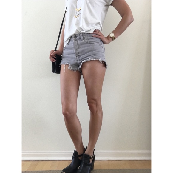Free People Cutoff Shorts - Picture 1 of 5