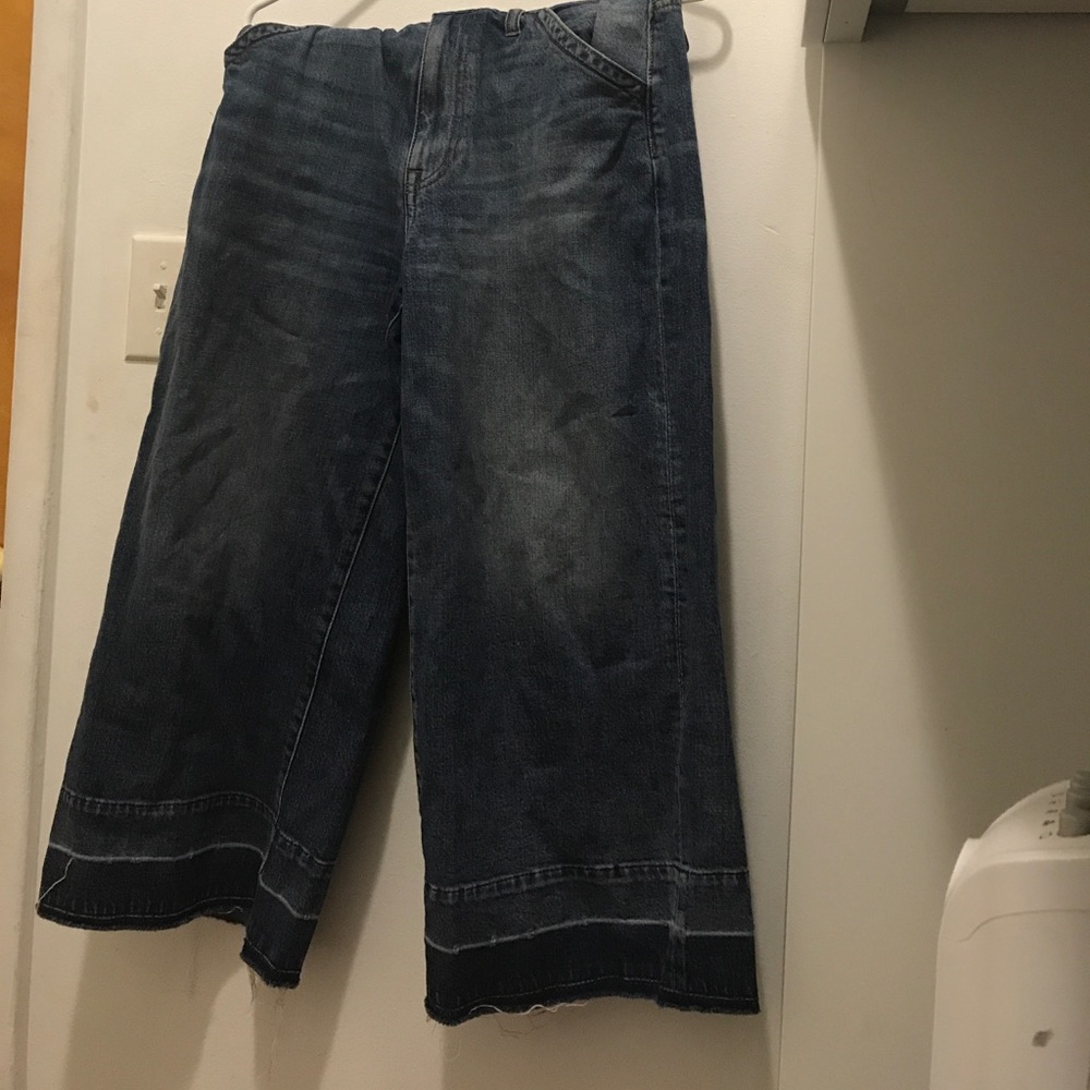 Madewell wide leg jeans