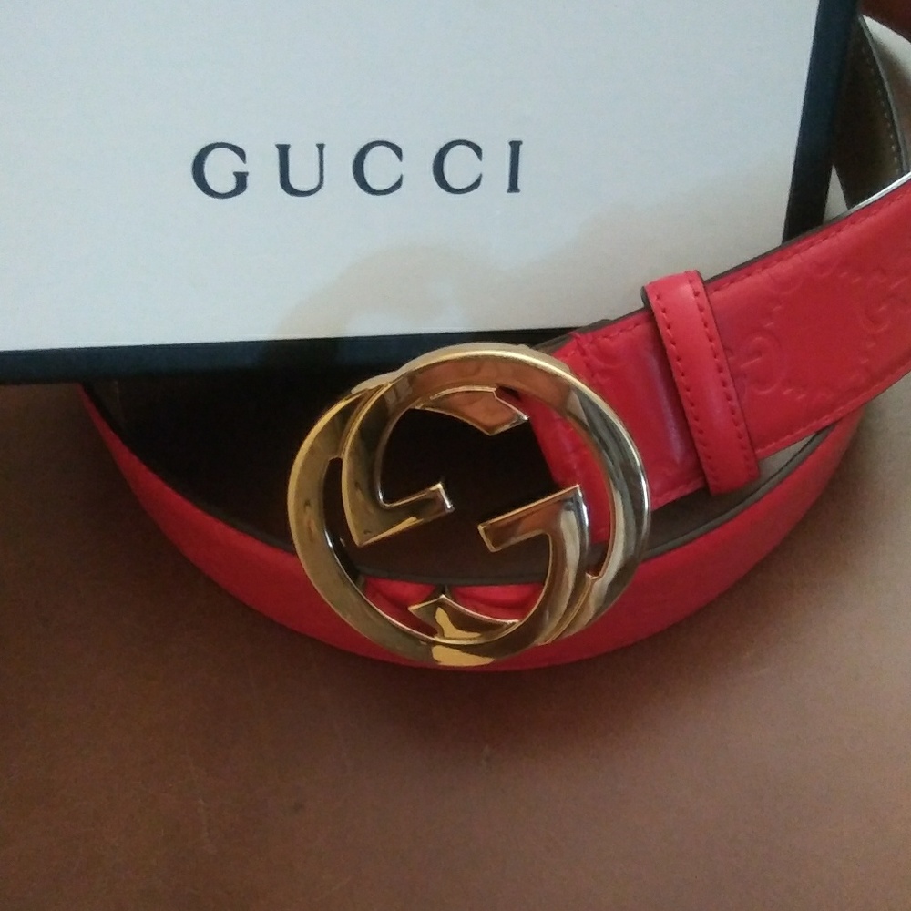 Guccissima GG Belt