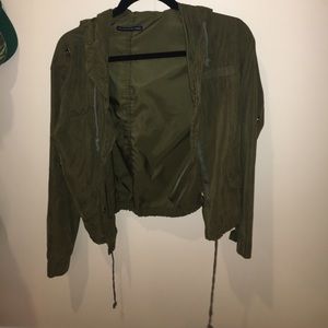 Brandi Melville cropped cargo jacket!