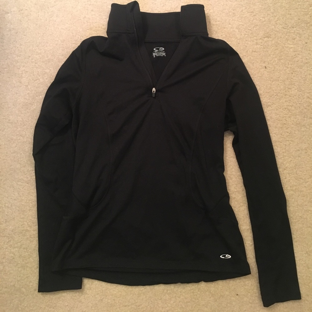 Black long sleeve.
