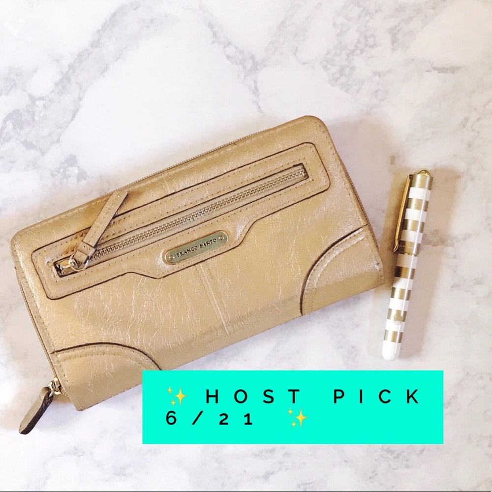 ✨HOST PICK✨ Franco Sarto Gold Wallet