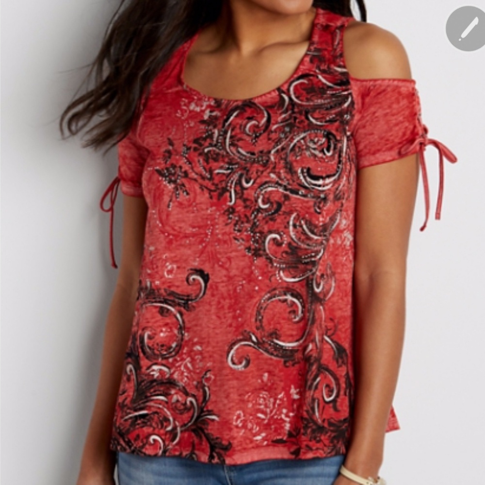 💥SALE💥Maurices Burnwash Graphic Tee