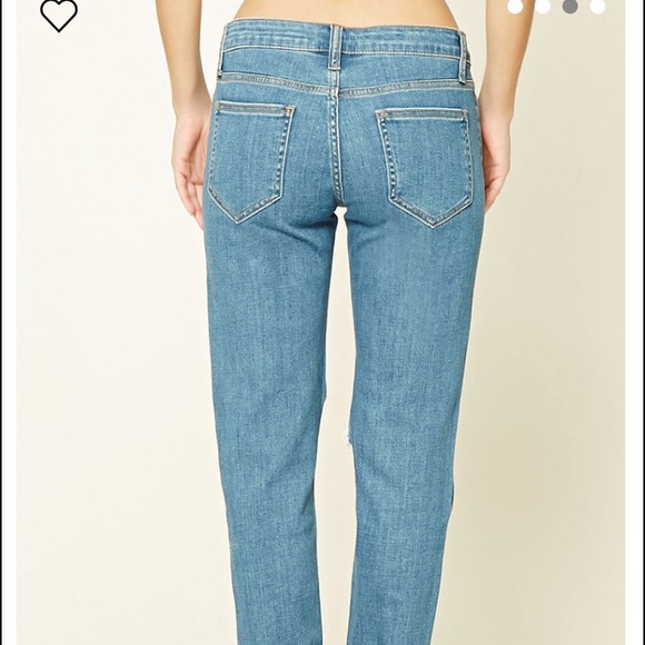 Boyfriend distressed jeans - Picture 2 of 5