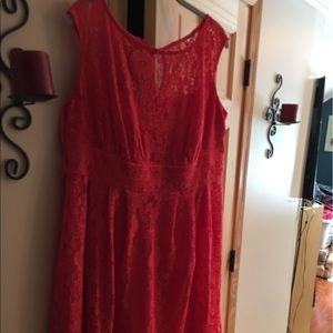 *reduced price* Pink Lace Dressbarn Dress