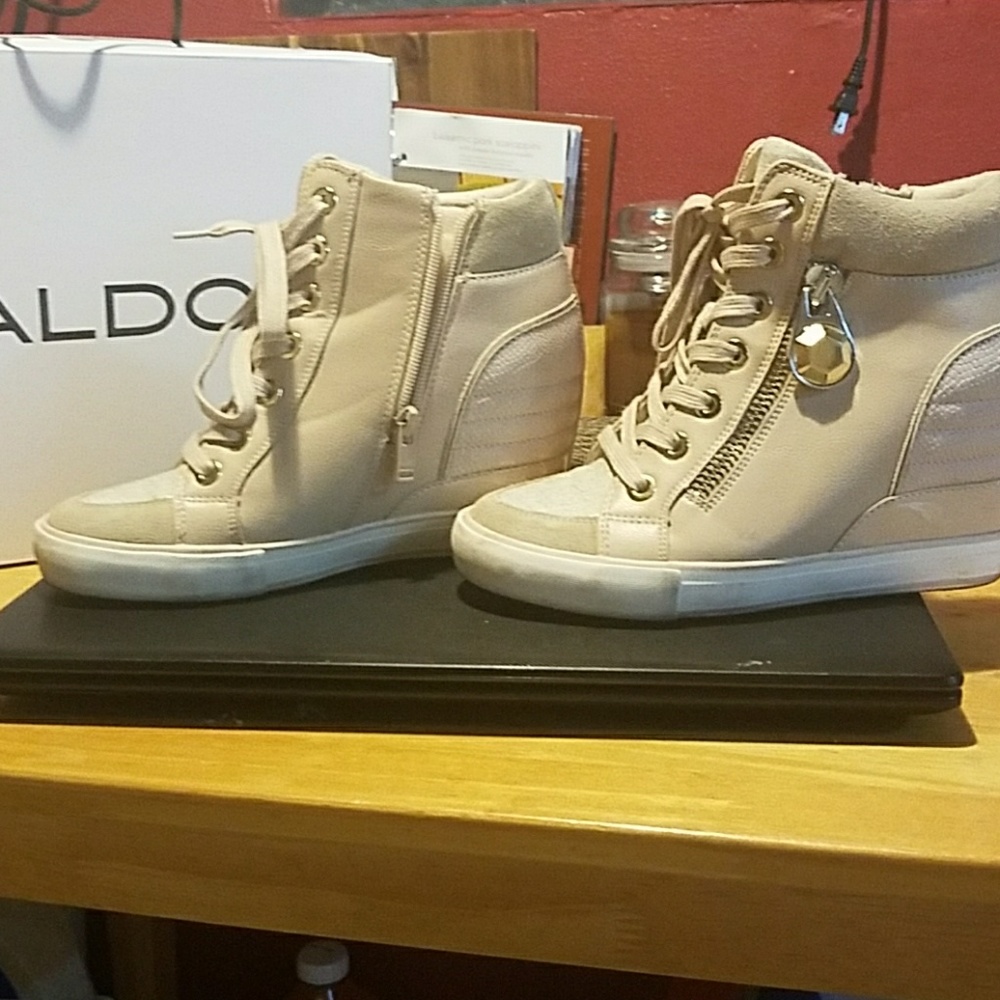Aldo high top sneakers