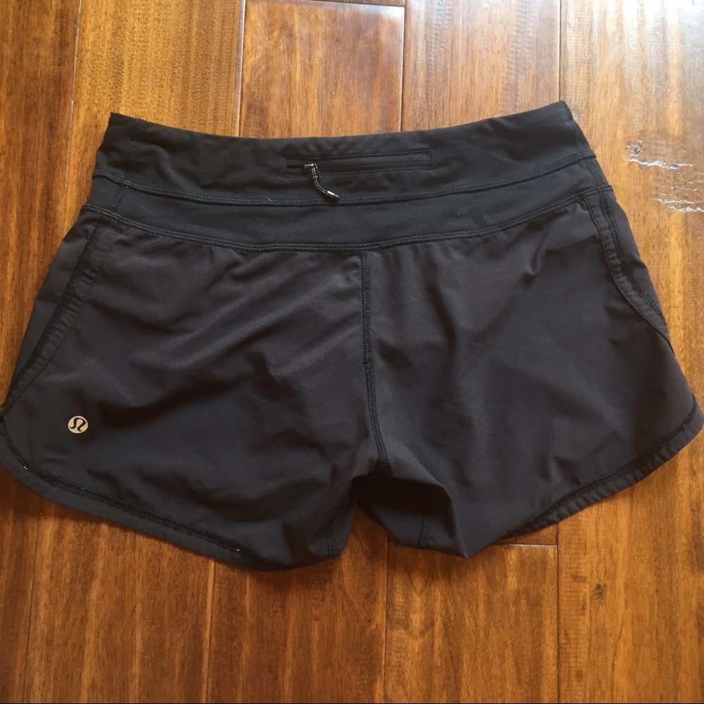 Lululemon Athletica Black Running Shorts Size 4
