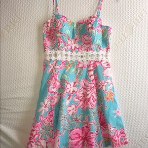Lilly Pulitzer Lenore Sundress in Breakwater Blue