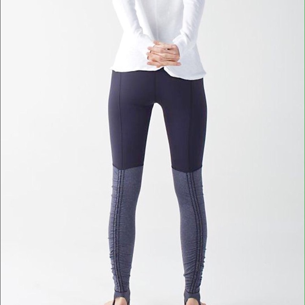Lululemon stirrup-style leggings