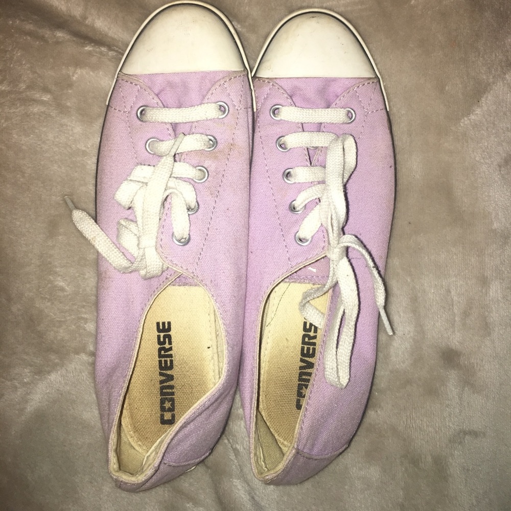 Lavender Converse