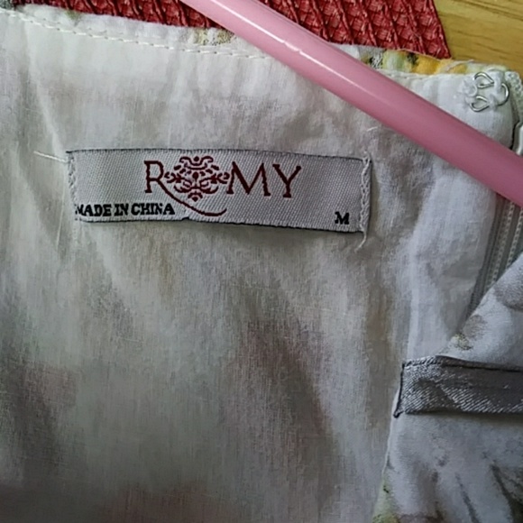 Romy ladies dress,  spaghetti straps,  lined dress - Picture 5 of 5