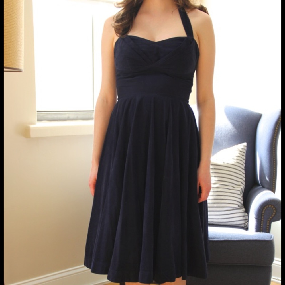 Anthropologie Girls from Savoy Halter Dress