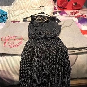Charlie Charlie polka dotted lace dress