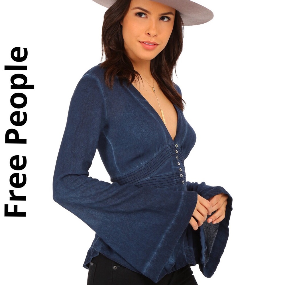❤️HOST PICK❤️FREE PEOPLE boho chic top - Picture 2 of 7