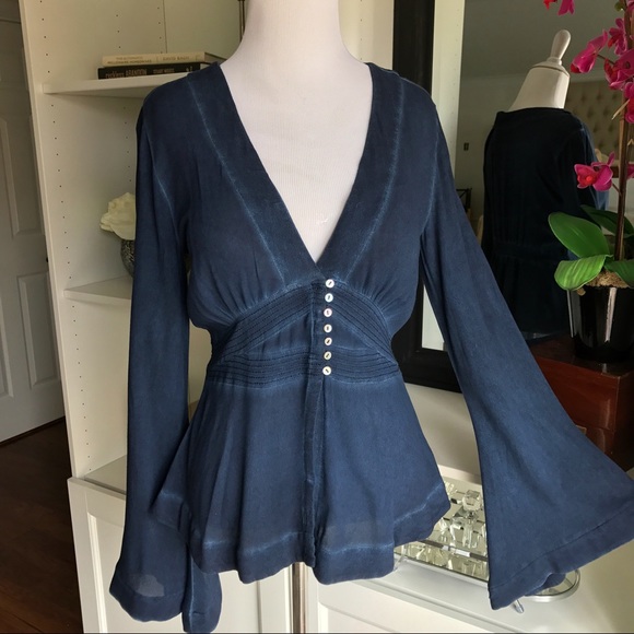 ❤️HOST PICK❤️FREE PEOPLE boho chic top - Picture 5 of 7