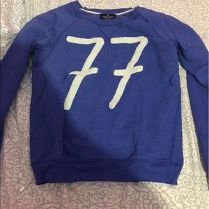 77 blue crewneck!