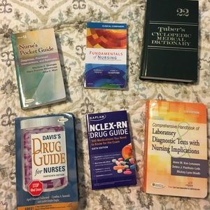 Nursing school book bundle