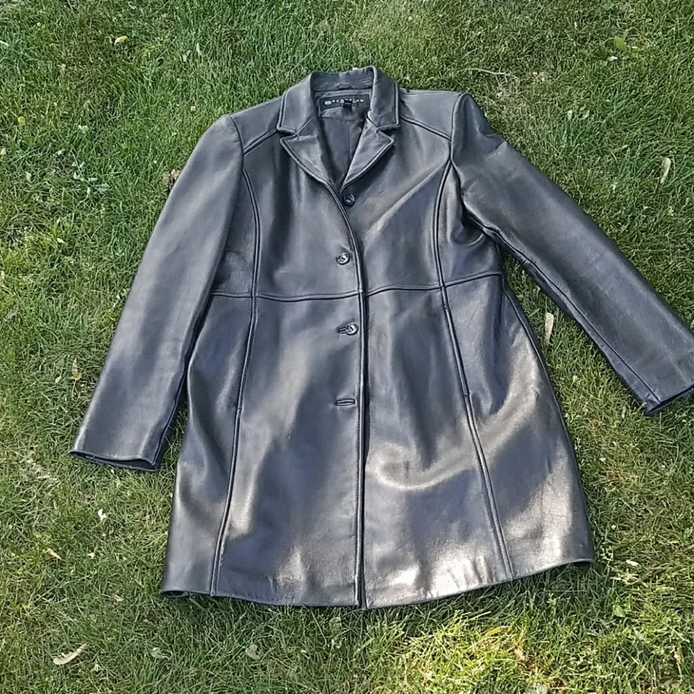 Leather jacket
