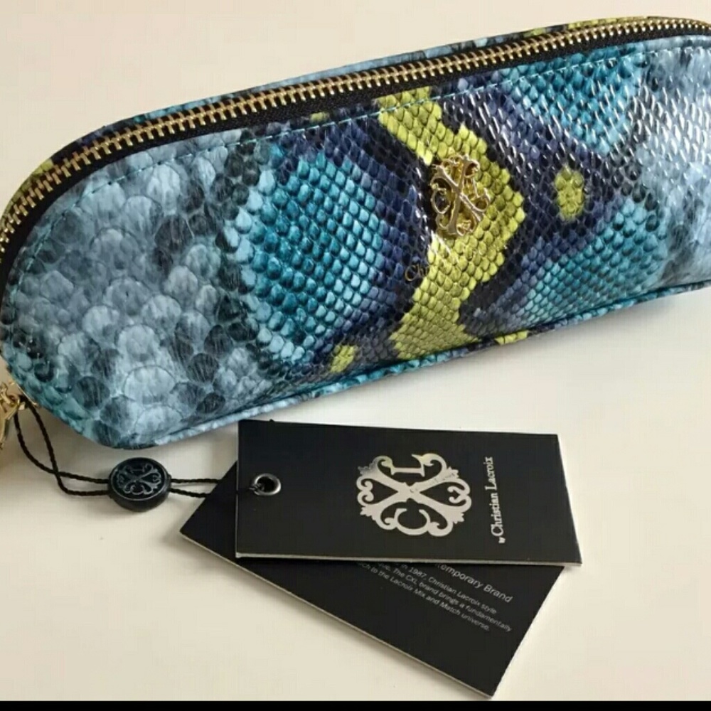 Christian Lacroix pencil or makeup case