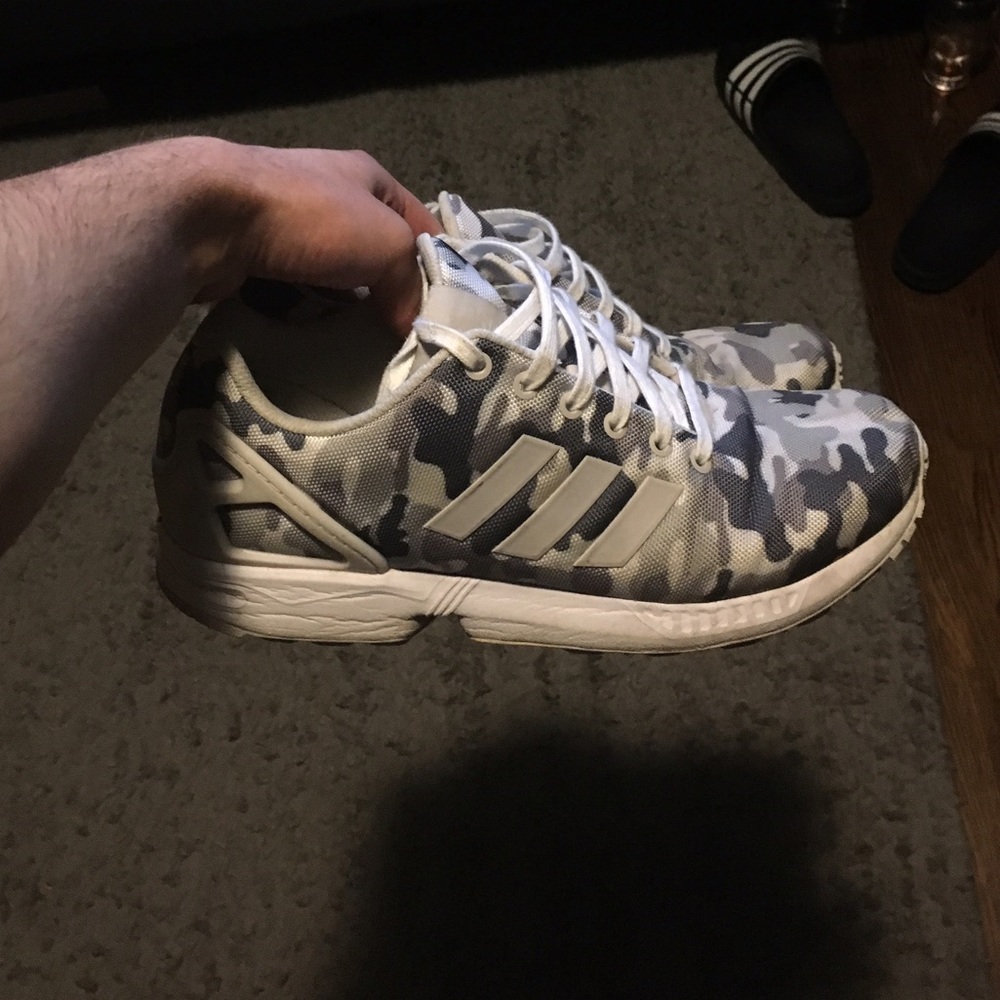 Grey camo adidas