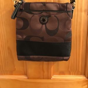 Coach brown crossbody