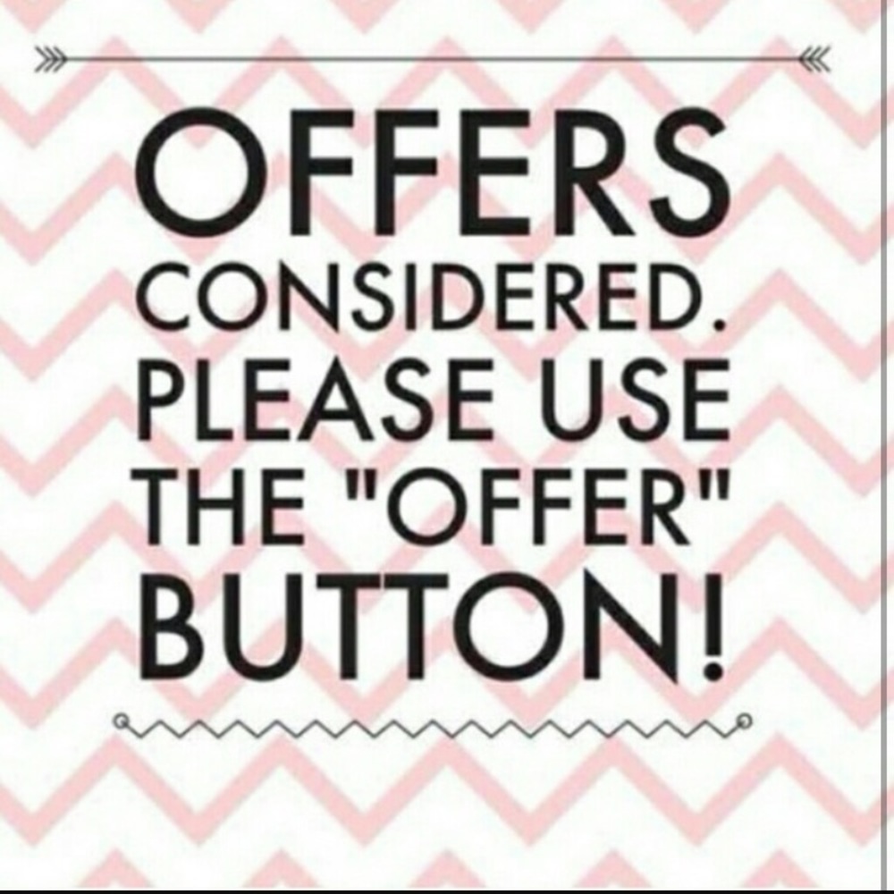 Please make reasonable offers and I will accept!