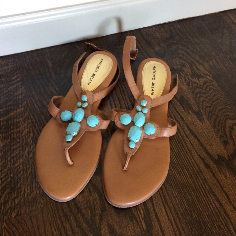 Antonio Melani Jeweled Sandals
