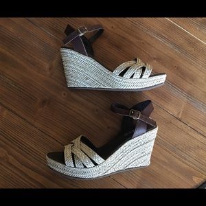 Sesto brown wedge sandal