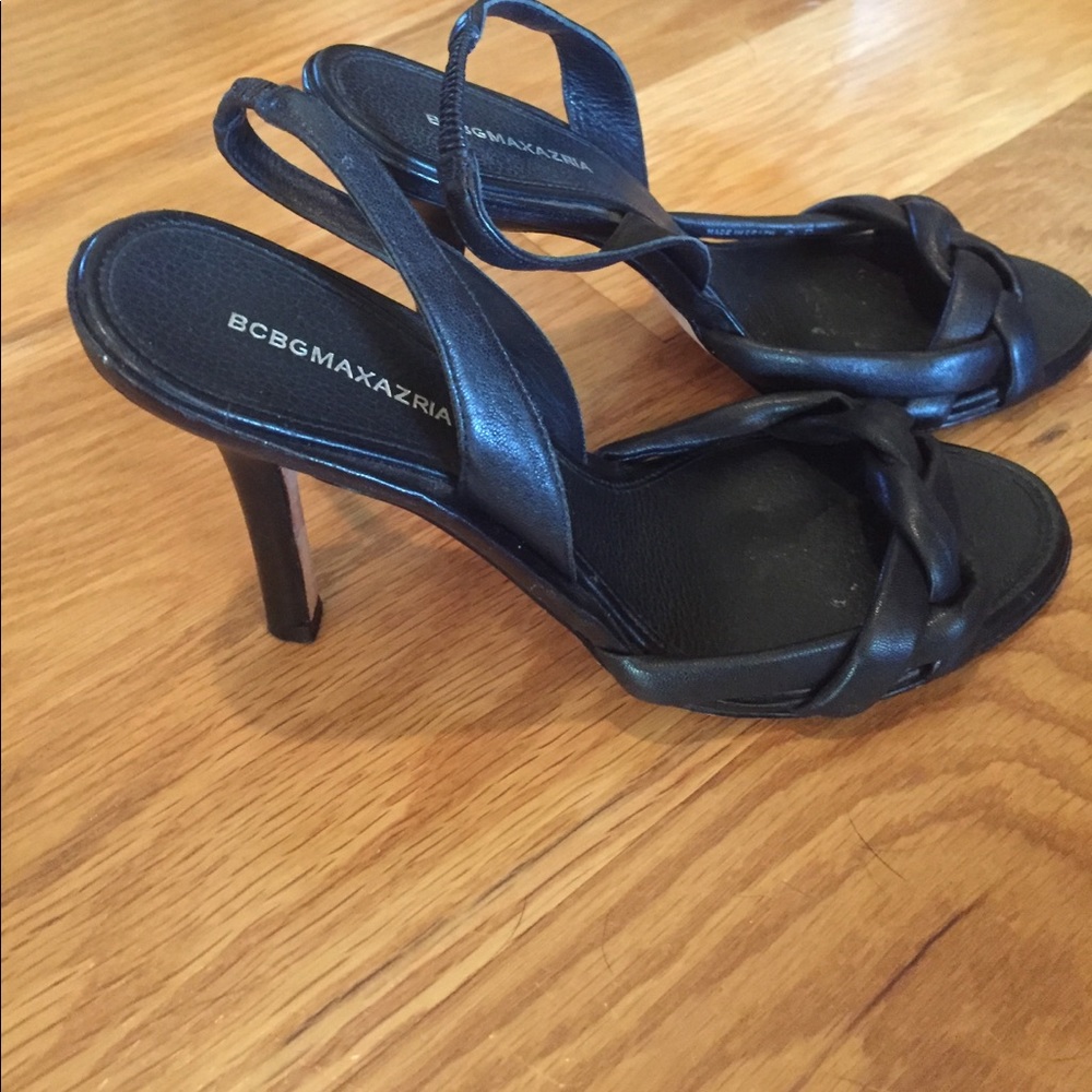 BCBGMAXAZRIA naked nappa shoes