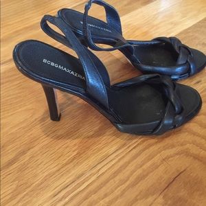 BCBGMAXAZRIA naked nappa shoes