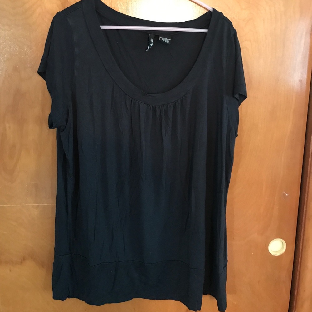 Black stretch Mix It brand shirt