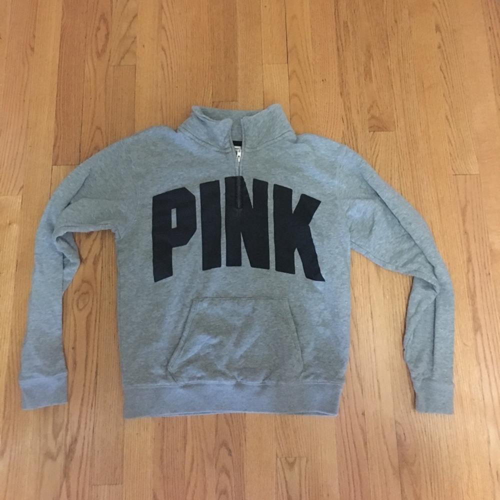 LOVE PINK quarter zip
