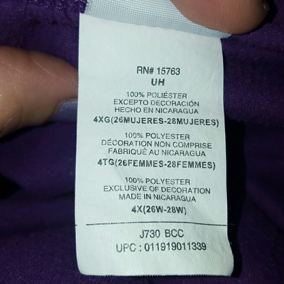 PLUS SIZE LIGHT WEIGHT SWEATSHIRT!!! - Picture 5 of 5