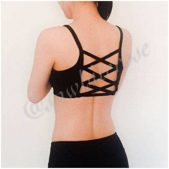 Accessories - Black XX Back Workout Bra