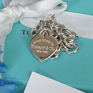 TIFFANY CO. Heart Tag Return to Tiffany Bracelet