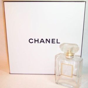 Authentic Chanel empty perfume bottle