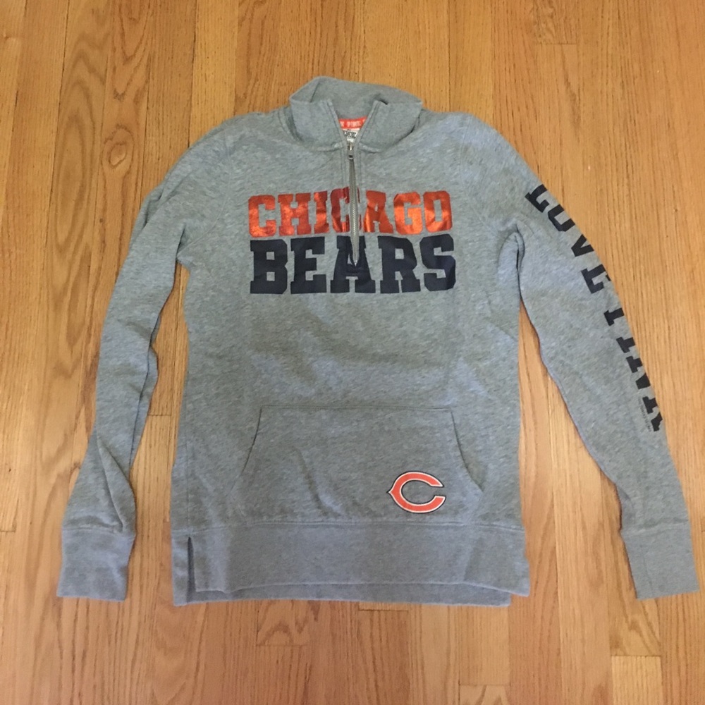 Chicago Bears LOVE PINK Quarter Zip