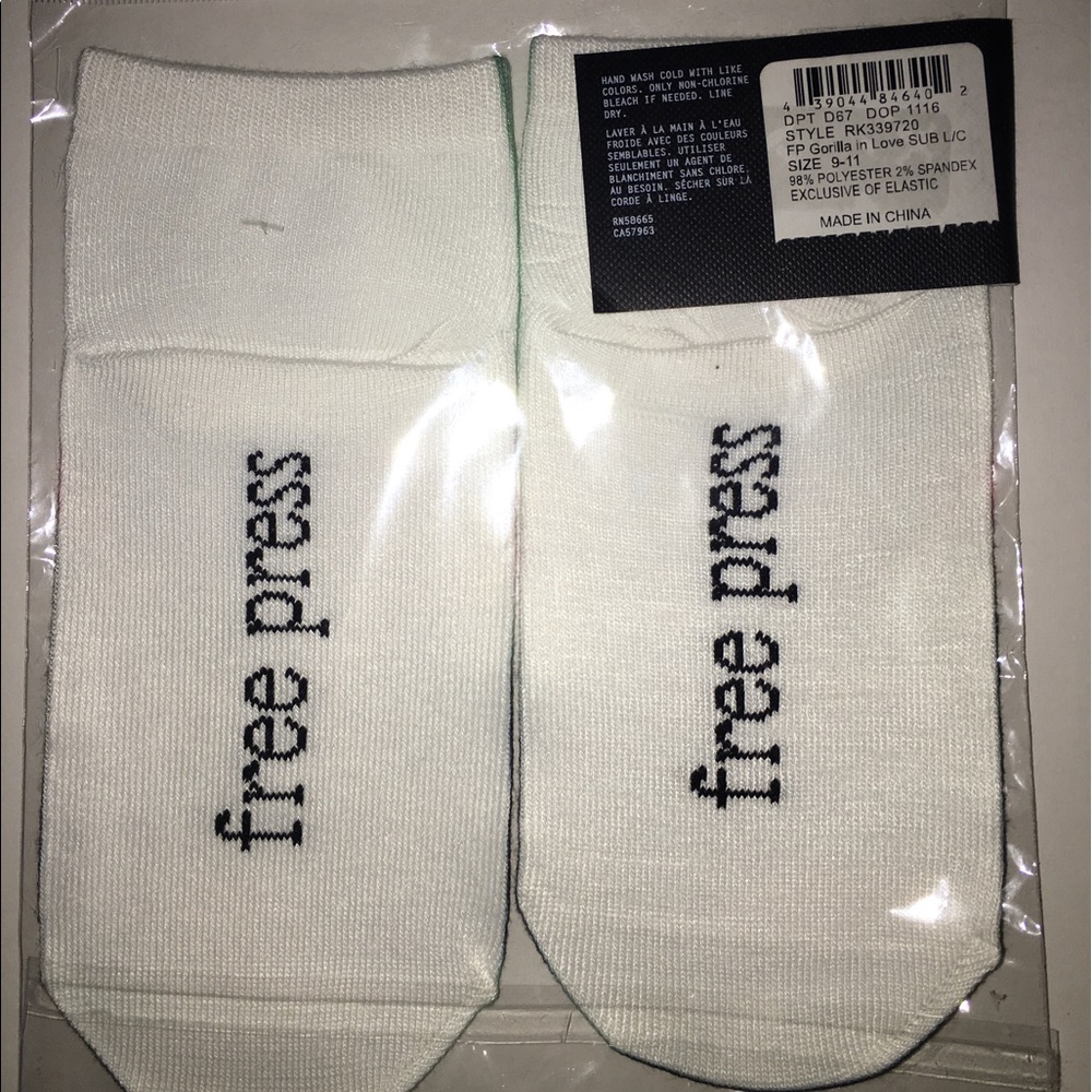 Free Press socks!!! - Picture 2 of 3