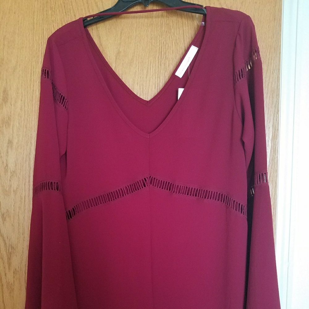 Long Sleeve Bohemian Dress.