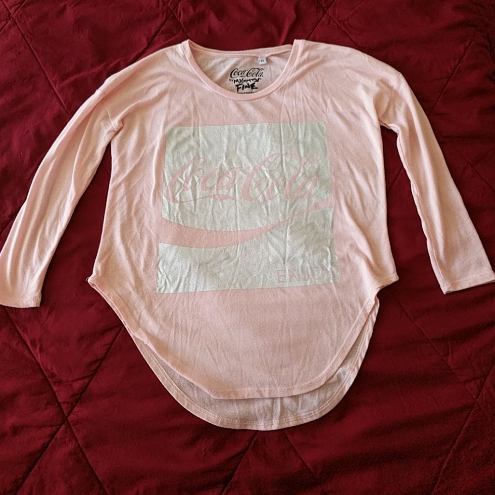 Light Pink Coca Cola Shirt