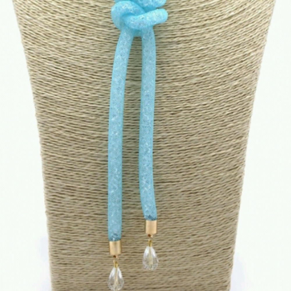 Long necklace...sparkley