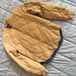 Modern amusement bomber jacket