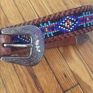 Festival Western Beaded Belt