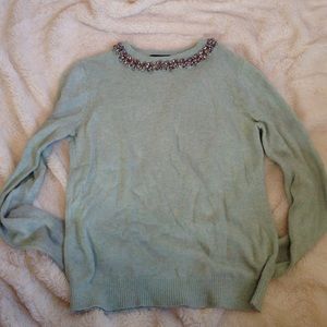 Embroidered sweater