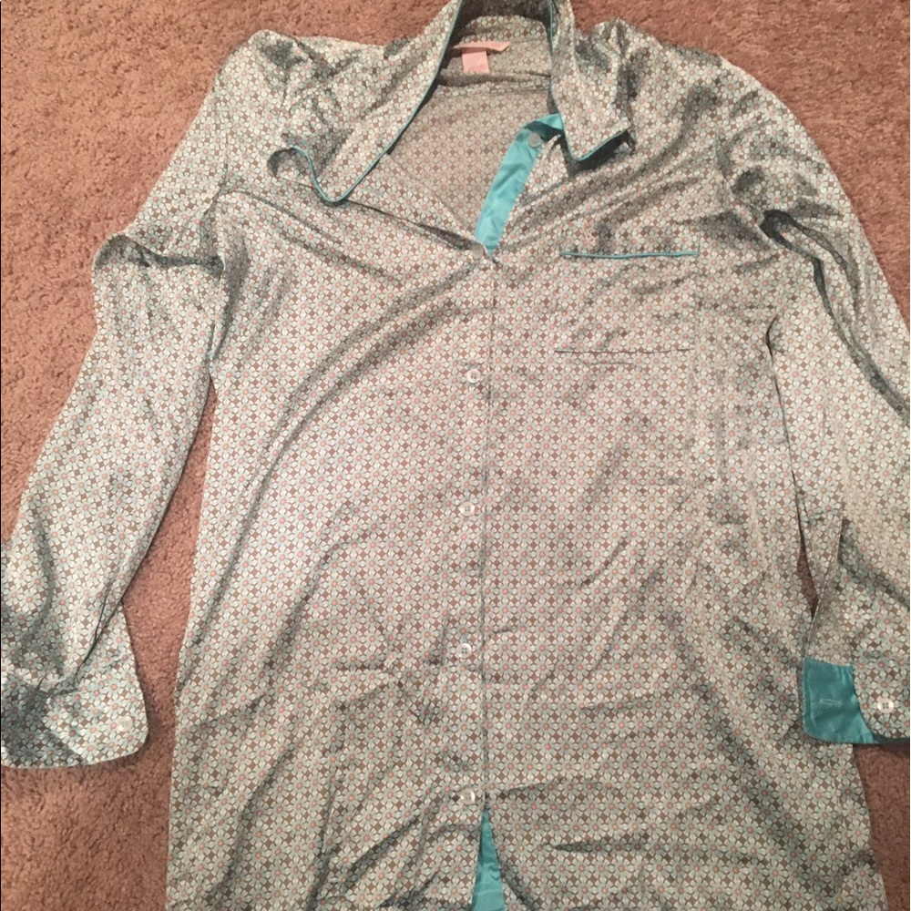VIctoria secret silk sleep shirt!