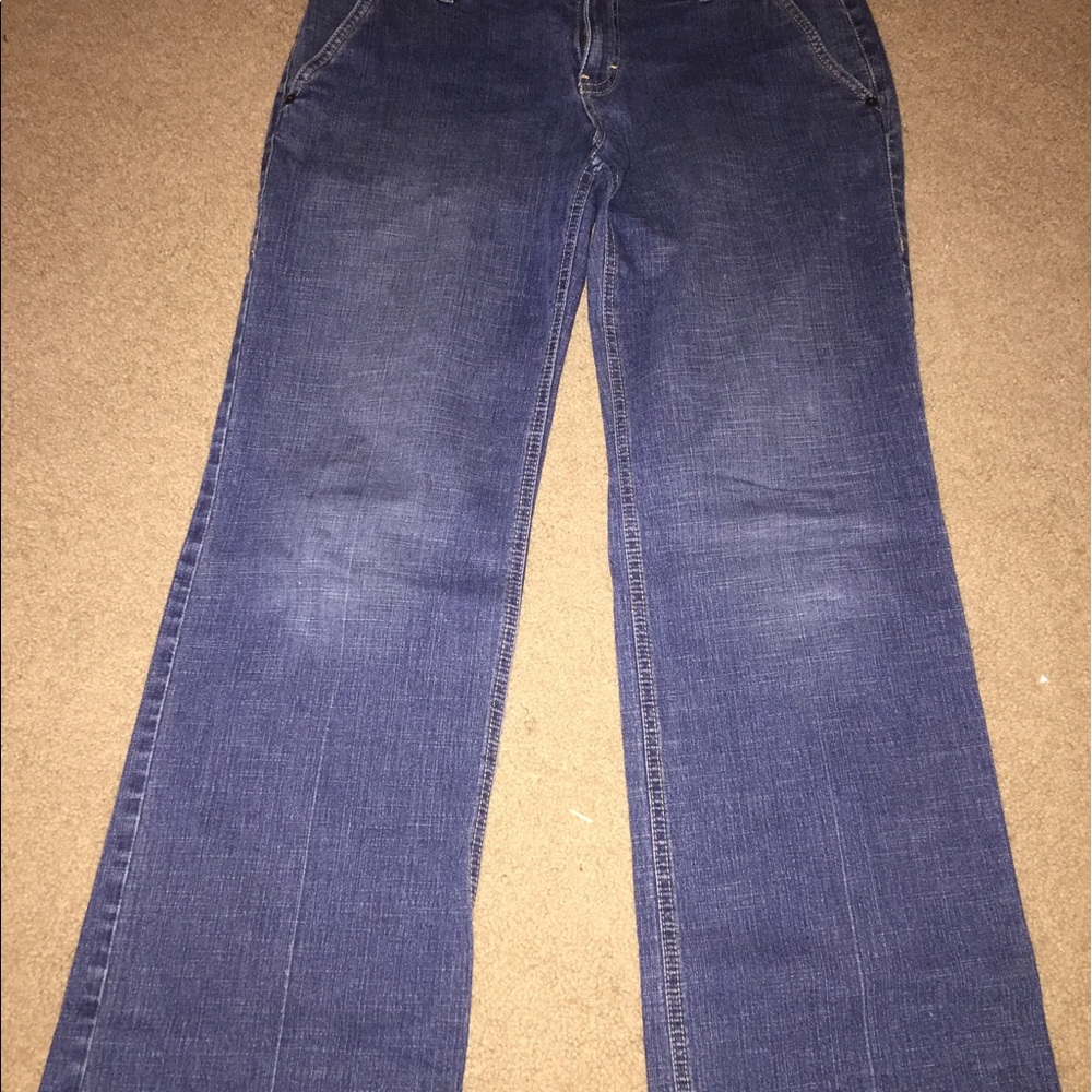 Ann Taylor Loft Denim Trouser Jeans. Barely used.