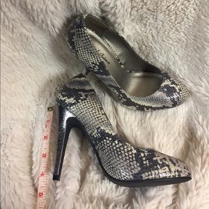 Michael Antonio Animal Print Heels